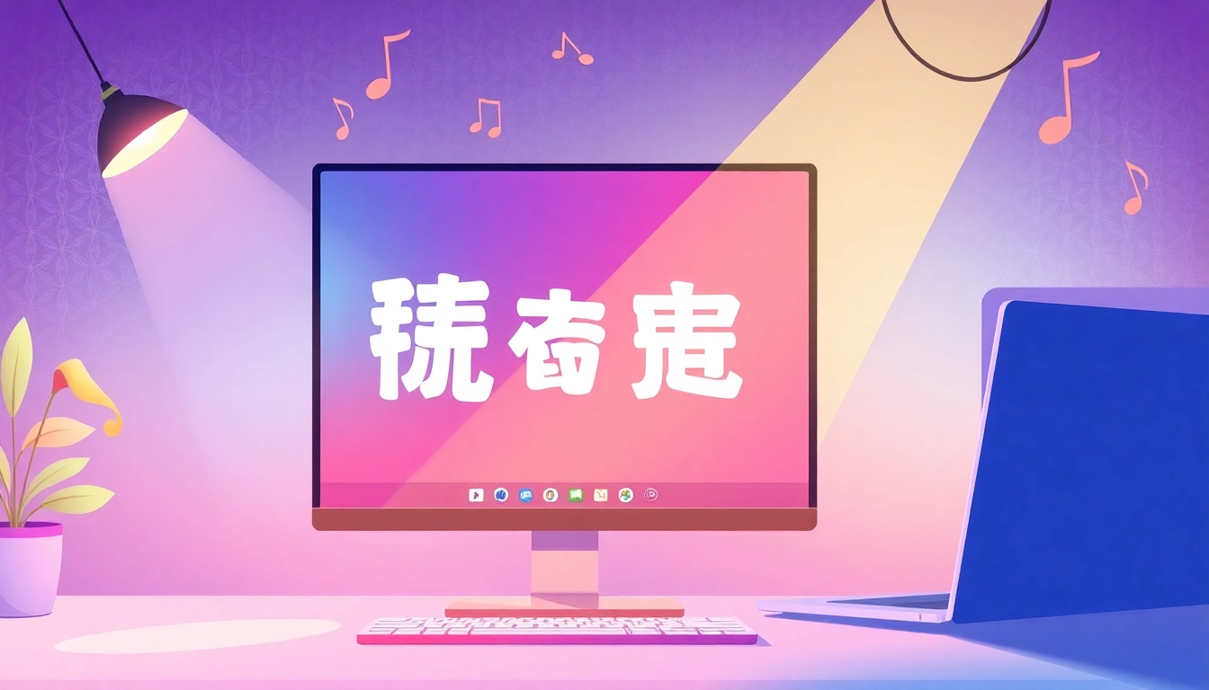 Show how 汽水音乐电脑版 enhances user experience with intuitive design and vibrant music elements.