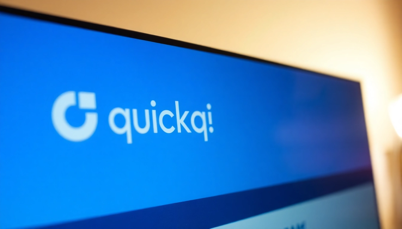 Download quickq电脑版下载 while showcasing its user-friendly interface and modern design.